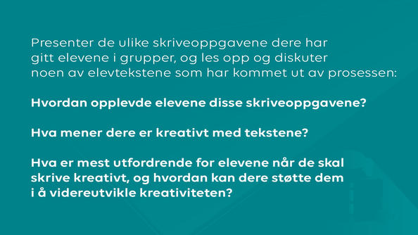 Spørsmål til oppgavene