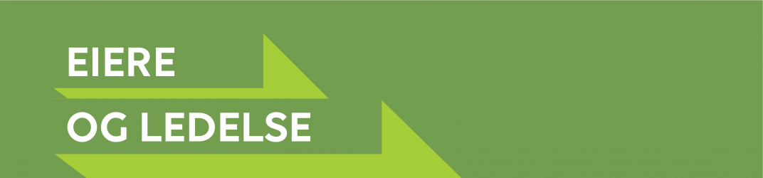 Banner med eiere og ledelse